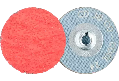 Tarcza ścierna COMBIDISC z ziarnem ceramicznym CD Ø 38 mm CO-COOL24 do stali i stali nierdzewnej 1