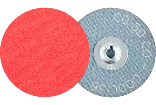 Tarcza ścierna COMBIDISC z ziarnem ceramicznym CD Ø 50 mm CO-COOL36 do stali i stali nierdzewnej 1