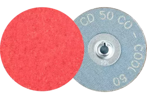 Tarcza ścierna COMBIDISC z ziarnem ceramicznym CD Ø 50 mm CO-COOL60 do stali i stali nierdzewnej 1
