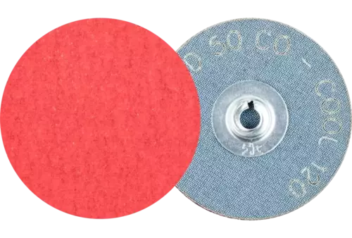 Tarcza ścierna COMBIDISC z ziarnem ceramicznym CD Ø 50 mm CO-COOL120 do stali i stali nierdzewnej 1