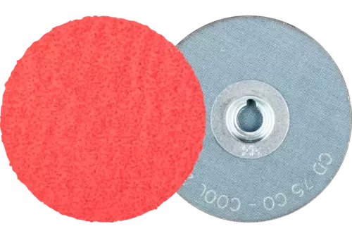 Tarcza ścierna COMBIDISC z ziarnem ceramicznym CD Ø 75 mm CO-COOL24 do stali i stali nierdzewnej 1