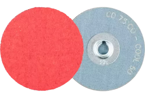 Tarcza ścierna COMBIDISC z ziarnem ceramicznym CD Ø 75 mm CO-COOL60 do stali i stali nierdzewnej 1