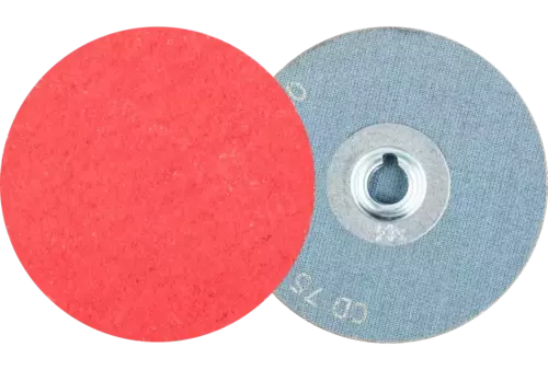 Tarcza ścierna COMBIDISC z ziarnem ceramicznym CD Ø 75 mm CO-COOL80 do stali i stali nierdzewnej 1