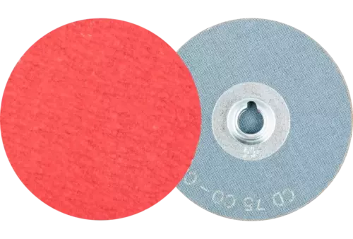 Tarcza ścierna COMBIDISC z ziarnem ceramicznym CD Ø 75 mm CO-COOL120 do stali i stali nierdzewnej 1