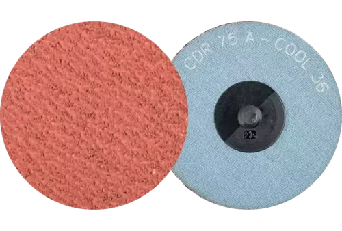 Tarcza ścierna COMBIDISC Korund CDR Ø 75 mm A36 COOL do stali nierdzewnej 1