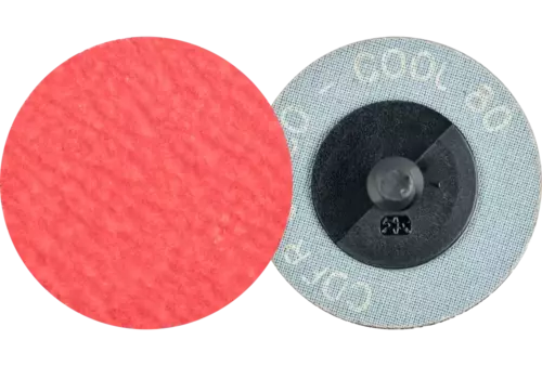 Minitarcza włókninowa COMBIDISC z ziarnem ceramicznym CDFR Ø 50 mm CO-COOL80 do stali i stali nierdzewnej 1