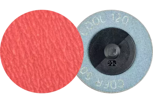Minitarcza włókninowa COMBIDISC z ziarnem ceramicznym CDFR Ø 50 mm CO-COOL120 do stali i stali nierdzewnej 1