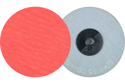 Minitarcza włókninowa COMBIDISC z ziarnem ceramicznym CDFR Ø 75 mm CO-COOL80 do stali i stali nierdzewnej 1