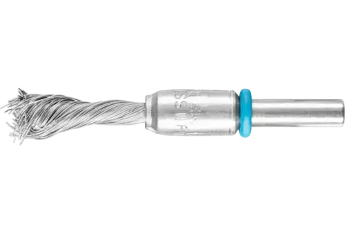 Pleciona szczotka-pędzelek SINGLETWIST INOX-TOTAL PBGSIT Ø10 mm trzpień Ø6 mm drut ze stali nierdzewnej Ø0,20 1