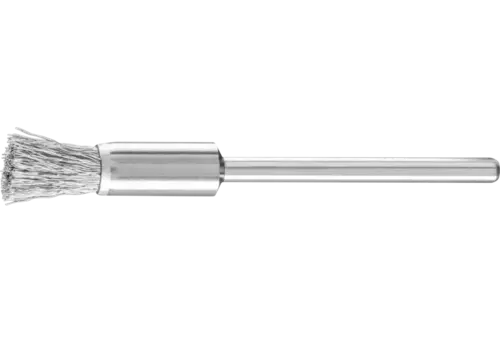 Miniaturowa szczotka-pędzelek PBU Ø5 mm trzpień Ø2,34 mm drut ze stali nierdzewnej Ø0,10 1