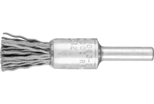 Niepleciona szczotka-pędzelek PBU Ø13 mm trzpień Ø6 mm włókno SiC Ø0,90 ziarno 180 1