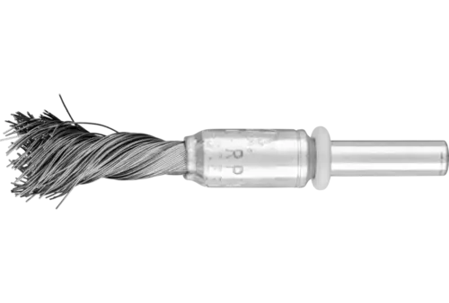 Pleciona szczotka-pędzelek SINGLETWIST PBGS Ø12 mm trzpień Ø6 mm drut stalowy Ø0,20 1