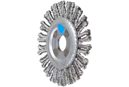 Szczotka TOTAL COMBITWIST PIPE INOX TOTAL RBGIT Ø 115 x 6 x 22,2 mm, drut ze stali nierdzewnej Ø 0,50 mm do szlifierki kątowej 1