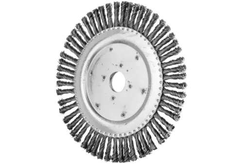 Szczotka PIPELINE pleciona RBG Ø178 × 6x22,2 mm, drut stalowy Ø0,50 mm 56 splotów do szlifierki kątowej 1