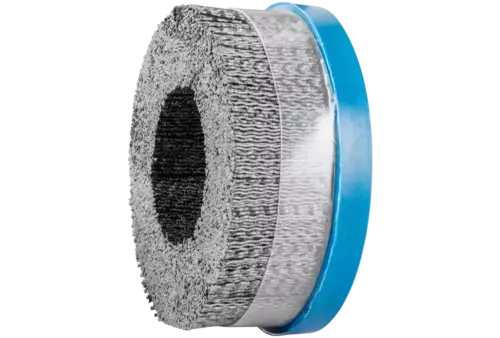 SZCZOTKI KOMPOZYTOWE talerzowe DBUR Ø 125 × 22,2 mm włókno ceramiczne do otworu Ø 1,10 mm, ziarno 120, stacjonarne 1