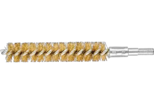 Szczotka wewnętrzna IBU Ø15 × 80 mm M6 drut mosiężny Ø0,20 1