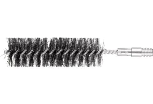 Szczotka wewnętrzna IBU Ø30 × 100 mm gwint 3/8" BSW drut stalowy Ø0,20 1