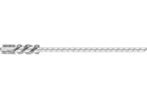 Szczotka wewnętrzna IBU Ø6 × 25 mm trzpień Ø3,2 mm drut ze stali nierdzewnej Ø0,12 1