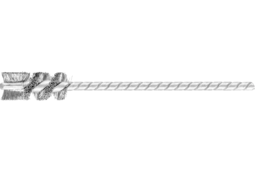 Szczotka wewnętrzna IBU Ø 10 × 25 mm trzpień Ø 3,2 mm drut ze stali nierdzewnej Ø 0,12 1