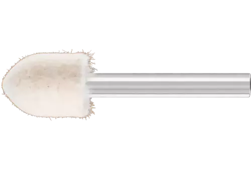 Średnio twarde filcowe trzpienie polerskie o kształcie ostrostożkowym Ø 15 × 20 mm trzpień Ø 6 mm 1