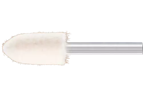 Średnio twarde filcowe trzpienie polerskie o kształcie ostrostożkowym Ø 15 × 30 mm trzpień Ø 6 mm 1