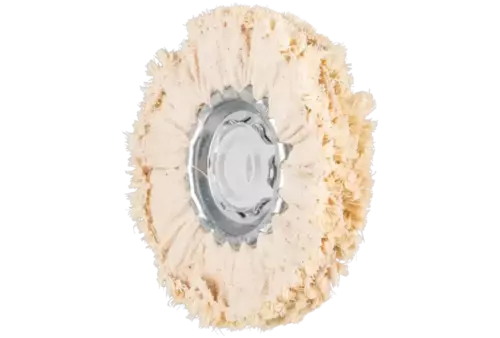 Pierścień tkaninowy TR sizal Ø 80 × 10 mm otwór Ø 10 mm do zgrubnego polerowania wstępnego z dodatkiem pasty polerskiej 1
