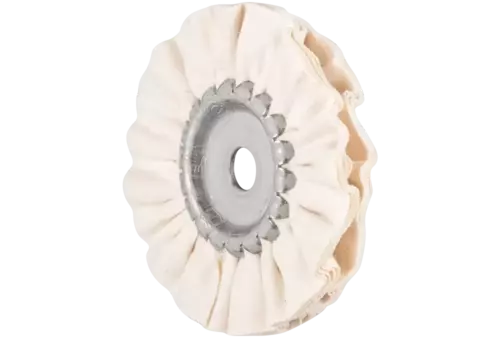 Pierścień tkaninowy TR twardy Ø 80 × 10 mm otwór Ø 10 mm do polerowania wstępnego z dodatkiem pasty polerskiej 1