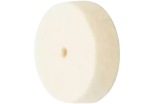 Średnio twardy krążek filcowy FKSC Ø 17 × 5 mm do otworu Ø 2 mm do uniwersalnych prac polerskich 1