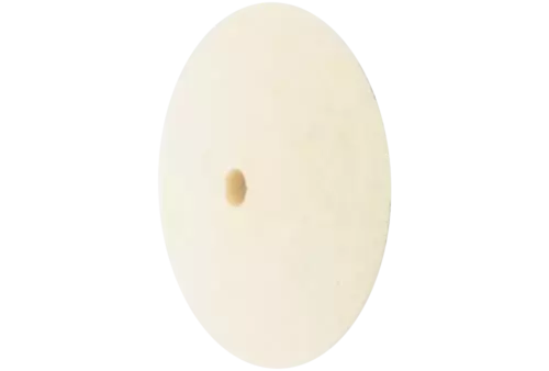 Twardy krążek filcowy w kształcie soczewki Ø 22 × 5 mm do otworu Ø 2 mm do uniwersalnych prac polerskich 1