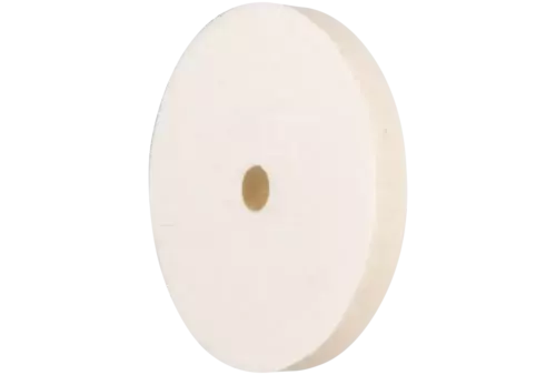 Średnio twardy krążek filcowy FKSC Ø 80 × 10 mm do otworu Ø 10 mm do uniwersalnych prac polerskich 1