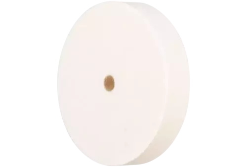 Średnio twardy krążek filcowy FKSC Ø100 × 20 mm do otworu Ø10 mm do uniwersalnych prac polerskich 1