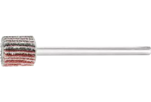Ściernica wachlarzowa F Korund Ø 10 × 10 mm trzpień Ø 3 mm A80 do szlifu dokładnego i wykończeniowego 1