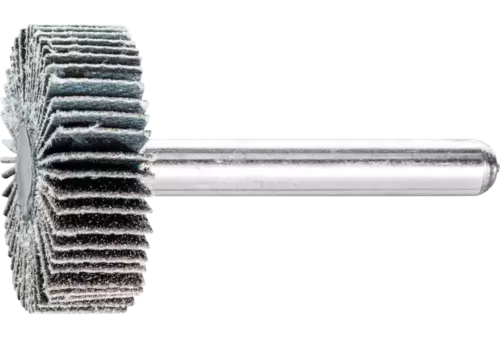 Ściernica wachlarzowa SIC F Ø 30 × 10 mm trzpień Ø 6 mm SIC120 do twardych metali nieżelaznych 1