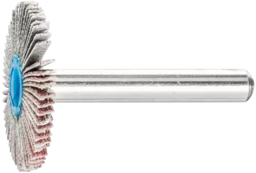 Ściernica wachlarzowa F Korund Ø 30 × 3 mm trzpień Ø 6 mm A80 do szlifu dokładnego i wykończeniowego 1