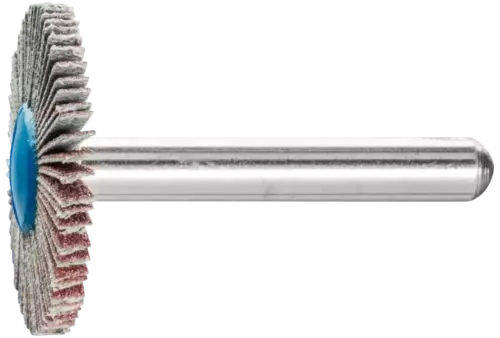 Ściernica wachlarzowa F Korund Ø 30 × 3 mm trzpień Ø 6 mm A120 do szlifu dokładnego i wykończeniowego 1