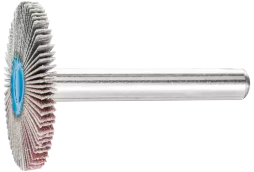 Ściernica wachlarzowa F Korund Ø 30 × 3 mm trzpień Ø 6 mm A240 do szlifu dokładnego i wykończeniowego 1