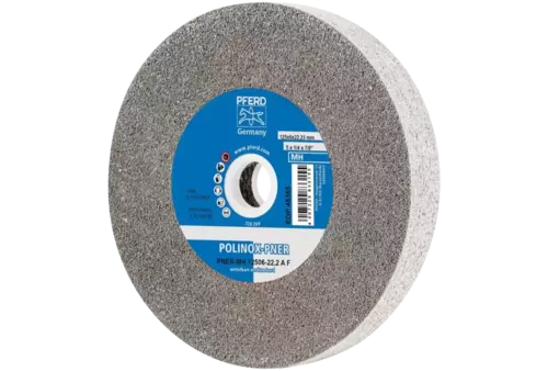 Dysk z włókniny prasowanej POLINOX PNER Ø 150 × 25 mm do otworu Ø 25,4 mm średnio twardy A drobnoziarnisty do wykańczania 1