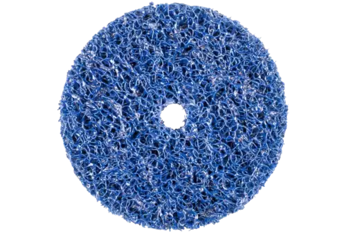 Włóknina czyszcząca POLICLEAN PLUS PCLS Ø100 × 13 mm otwór Ø13 mm do zgrubnych prac czyszczących 1