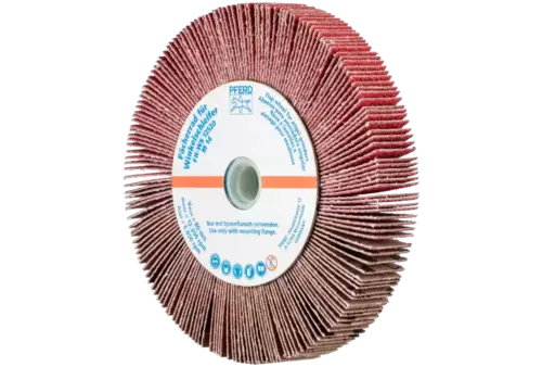 Ściernica listkowa do szlifierki kątowej FR WS Ø 125 × 20 mm M14 CO-COOL80 do stali nierdzewnej 1