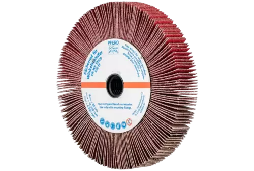 Ściernica listkowa do szlifierki kątowej FR WS Ø 125 × 20 mm 5/8-11 CO-COOL80 do stali nierdzewnej 1