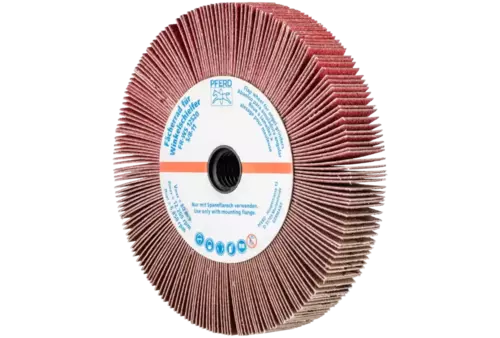 Ściernica listkowa do szlifierki kątowej FR WS Ø 125 × 20 mm 5/8-11 CO-COOL120 do stali nierdzewnej 1