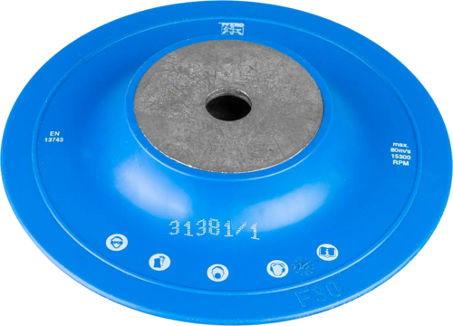 Talerz wsporczy z nakrętką mocującą GT 100mm M10 do szlifierki kątowej Pferd 44890015 1