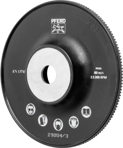 Talerz wsporczy z nakrętką mocującą H-GT 115mm M14 do szlifierki kątowej Pferd 44890080 1