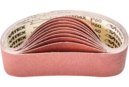 Taśma ścierna BA Korund 75 × 533 mm A60 do uniwersalnego zastosowania ze szlifierką taśmową 1