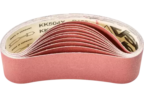 Taśma ścierna BA Korund 75 × 533 mm A120 do uniwersalnego zastosowania ze szlifierką taśmową 1