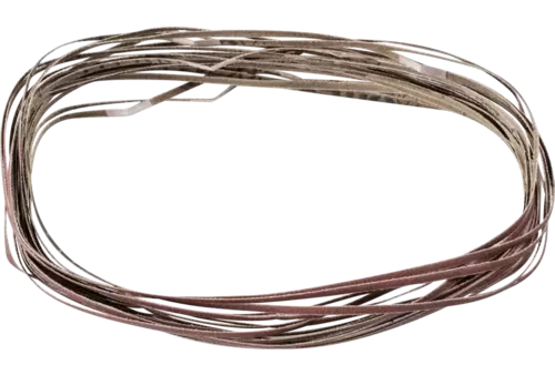 Taśma ścierna BA Korund 3 × 520 mm A180 do uniwersalnego zastosowania ze szlifierką taśmową 1