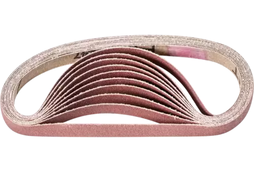 Taśma ścierna BA Korund 10 × 330 mm A120 do uniwersalnego zastosowania ze szlifierką taśmową 1