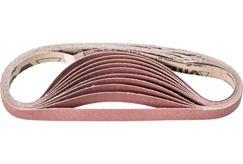 Taśma ścierna BA Korund 16 × 480 mm A120 do uniwersalnego zastosowania ze szlifierką taśmową 1
