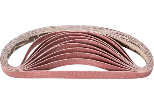 Taśma ścierna BA Korund 16 × 520 mm A60 do uniwersalnego zastosowania ze szlifierką taśmową 1