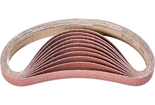 Taśma ścierna BA Korund 20 × 520 mm A60 do uniwersalnego zastosowania ze szlifierką taśmową 1